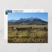 Colorado Briefkaart (Voorkant / Achterkant)
