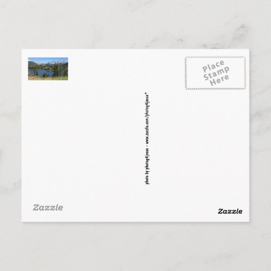 Colorado Briefkaart (Achterkant)