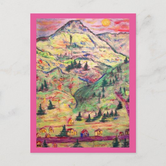 colorado briefkaart (Voorkant)