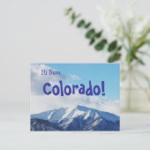 Colorado! Briefkaart (Staand voorkant)