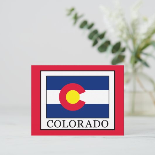 Colorado Briefkaart (Staand voorkant)
