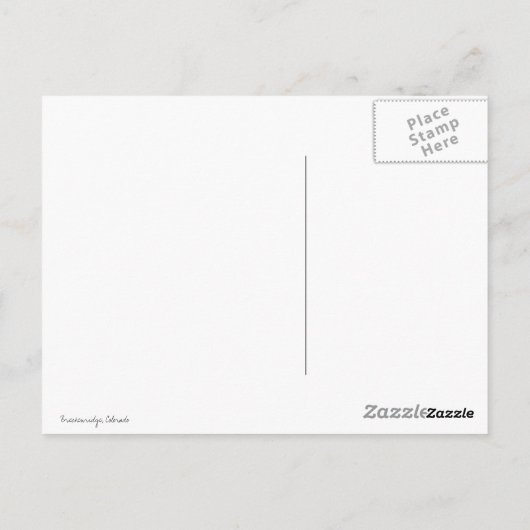 Colorado briefkaart (Achterkant)