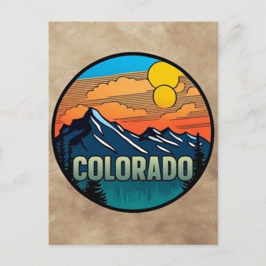 Colorado Briefkaart (Voorkant)