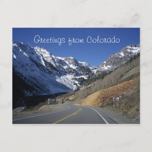 Colorado Briefkaart (Voorkant)