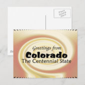 Colorado Briefkaart (Voorkant / Achterkant)