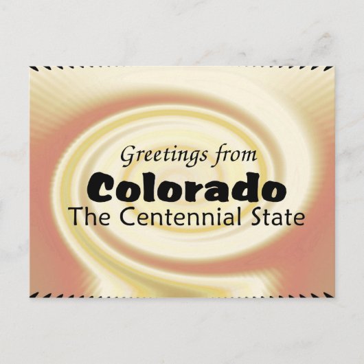 Colorado Briefkaart (Voorkant)