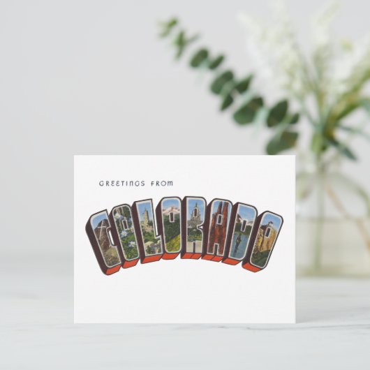 Colorado Briefkaart (Staand voorkant)