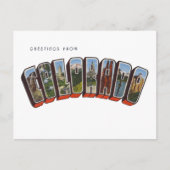Colorado Briefkaart (Voorkant)
