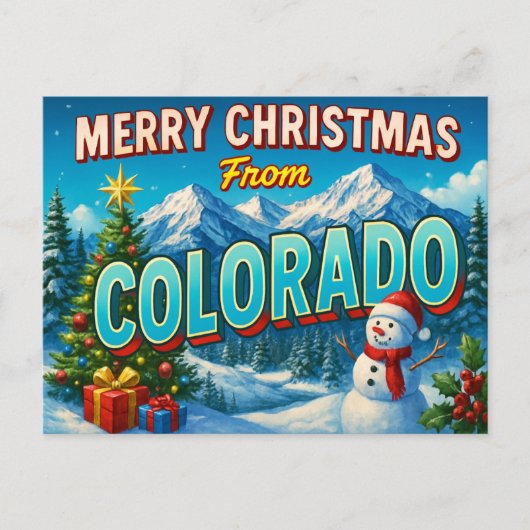 Colorado Briefkaart (Voorkant)