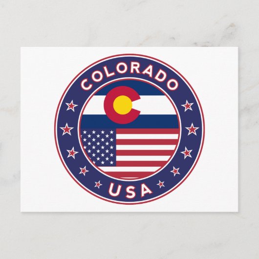 Colorado Briefkaart (Voorkant)