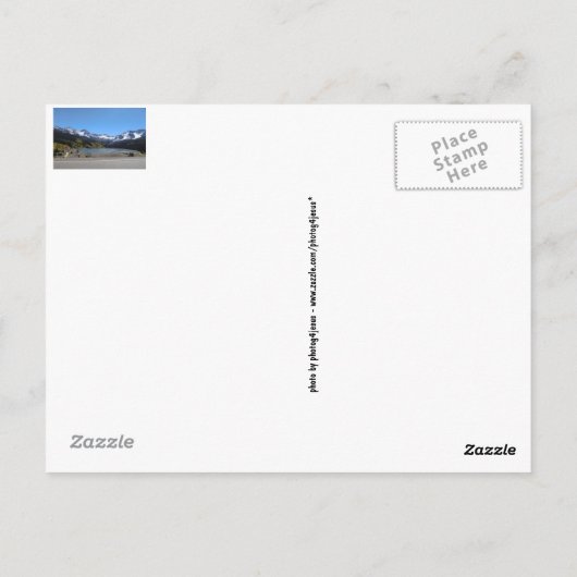 Colorado Briefkaart (Achterkant)