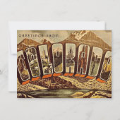 Colorado Briefkaart Bewegende Aankondiging (Voorkant)