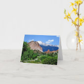 Colorado-briefkaart Kaart (Gele Bloem)