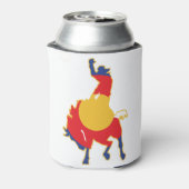 Colorado Buckig Bronco Cowboy Blikjeskoeler (Blikje Achterkant)