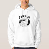 Colorado Camping Ink Tekening Hoodie (Voorkant)