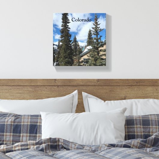 COLORADO CANVAS AFDRUK (Insitu (Slaapkamer))