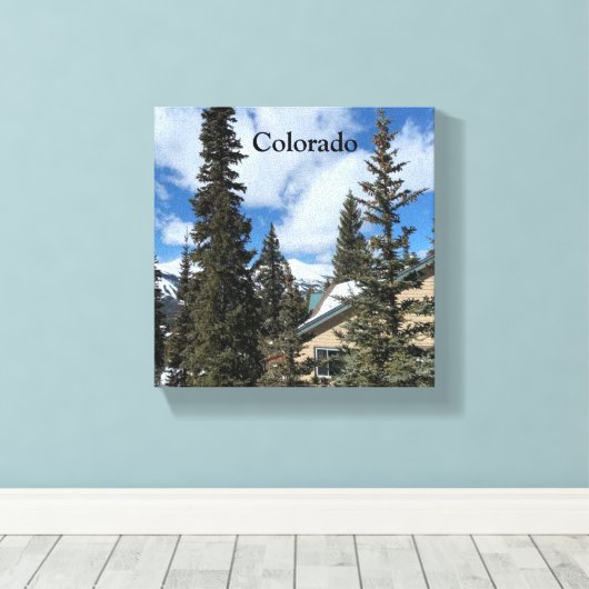 COLORADO CANVAS AFDRUK (Insitu (Houten vloer))
