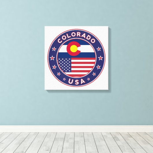 Colorado Canvas Afdruk (Insitu (Houten vloer))