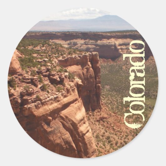 Colorado canyon sticker (Voorkant)