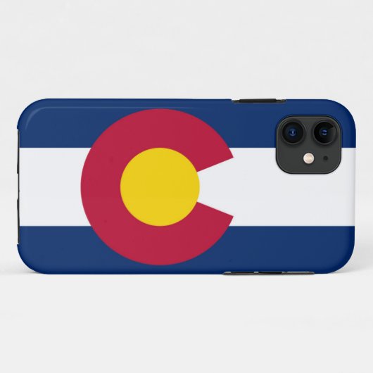 Colorado Case-Mate iPhone Case (Achterkant (horizontaal))