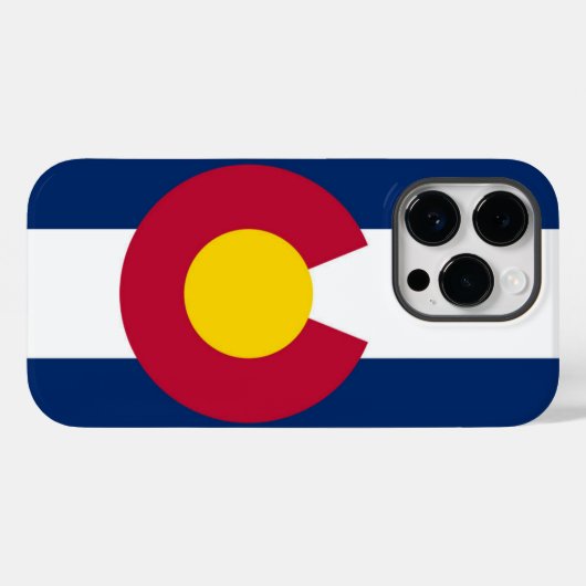 Colorado Case-Mate iPhone Case (Achterkant (horizontaal))