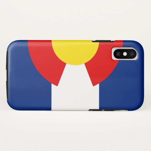 Colorado Case-Mate iPhone Case (Achterkant (horizontaal))