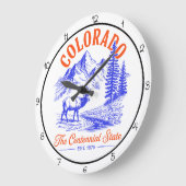 Colorado Centennial State Elk Grote Klok (Hoek)