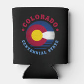 COLORADO CENTENNIAL STATE FLAG BLIKJESKOELER (Achterkant)