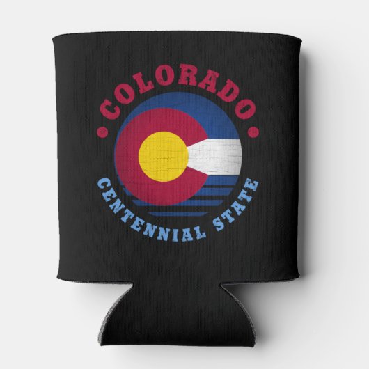 COLORADO CENTENNIAL STATE FLAG BLIKJESKOELER (Achterkant)