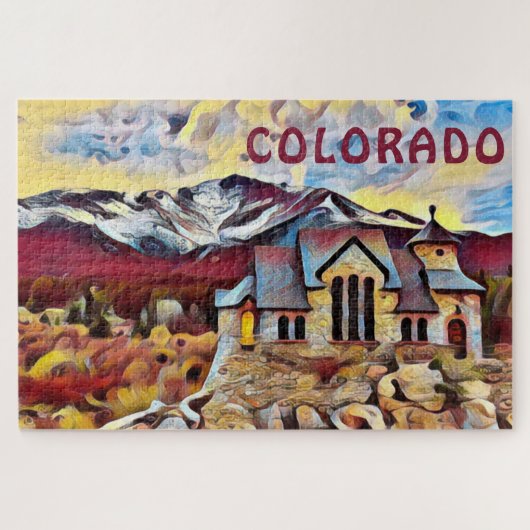 COLORADO - Chapel on the Rock, Allenspark, CO Legpuzzel (Horizontaal)