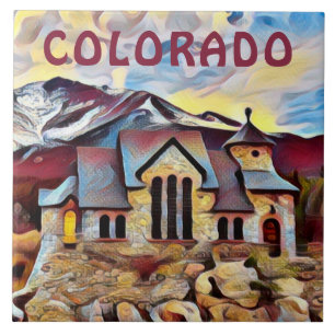 COLORADO - Chapel on the Rock, Allenspark, CO Tegeltje