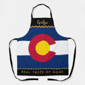 Colorado Chefs Schort, Verenigde Staten Schort (Voorkant)