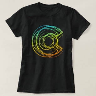 colorado chill blur t-shirt