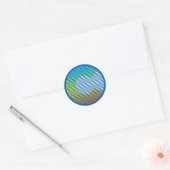 colorado chill fade ronde sticker (Envelop)