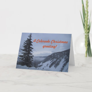 Colorado Christmas card Feestdagen Kaart