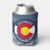 Colorado Circular Flag Blikjeskoeler (Blikje Voorkant)