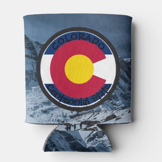 Colorado Circular Flag Blikjeskoeler (Achterkant)