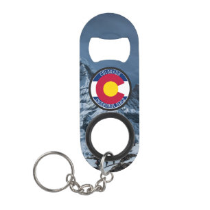 Colorado Circular Flag Mini Flessenopener