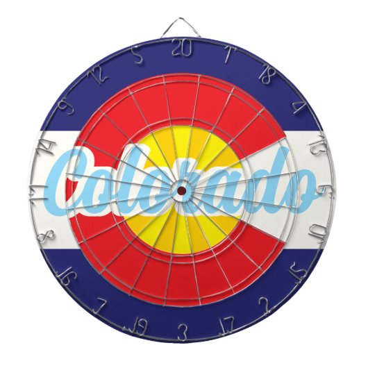 Colorado Classic  stijl Dartbord (Voorkant)