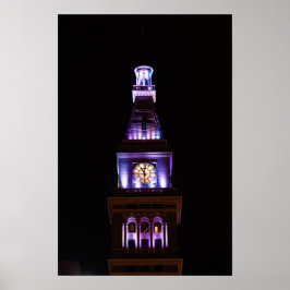 Colorado Clock Tower Poster