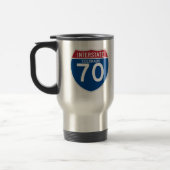 Colorado CO I-70 Interstate Highway Shield - Reisbeker (Links)