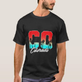 Colorado Co Palm Tree State T-shirt (Voorkant)