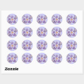 Colorado columbine bloemen stickers (Vel)