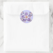Colorado columbine bloemen stickers (Tas)