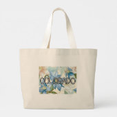 Colorado Columbine Flower Grote Tote Bag (Achterkant)