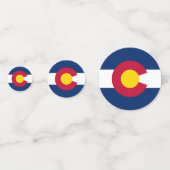 Colorado Confetti, feest, Colorado Vlag Confetti (Voorkanten)