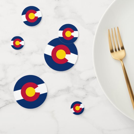 Colorado Confetti, feest, Colorado Vlag Confetti (Groep)