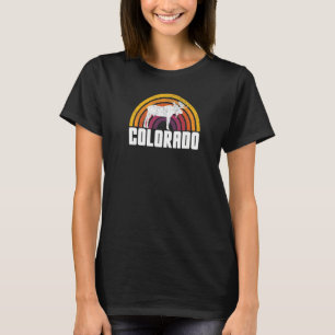Colorado Coolste Eland Vintage Retro Colorado CO C T-shirt