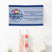 Colorado Country banner-teken Spandoek (Insitu)