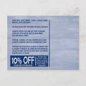 Colorado Country briefkaarten coupon 2 (Achterkant)